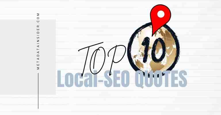 Local SEO quotes